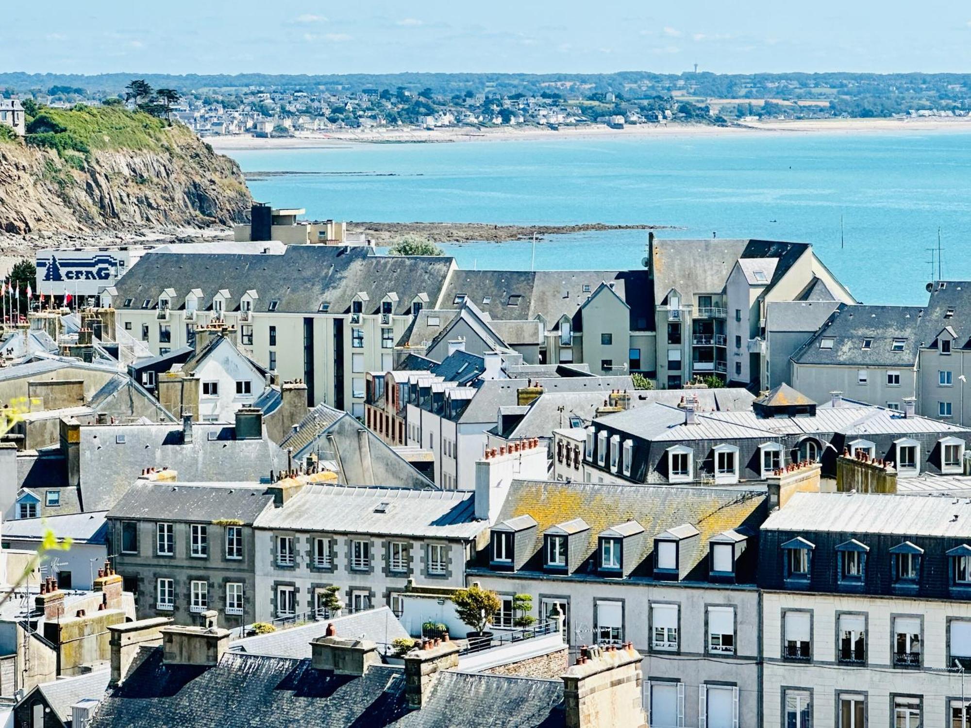 Le Refuge De Lalbatros Vert Donville les Bains Bagian luar foto